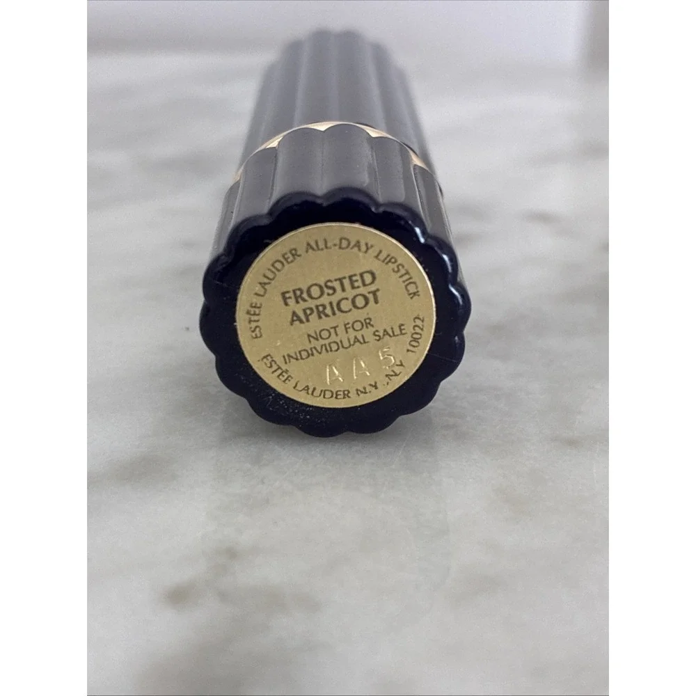 New Estee Lauder All Day Lipstick Frosted Apricot Pearl Finish